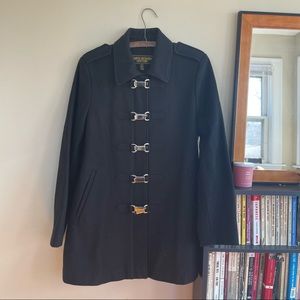 Marvin Richards Peacoat with Silver Hardware